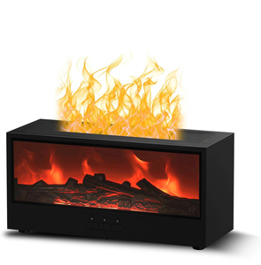 Nuevo difusor de hoguera de Aroma simulado, humidificador de chimenea de llama de 150ml con control remoto y apagado automático sin agua para la habitación del hogar - Product Image 1