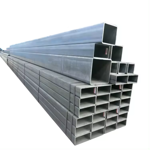 Tubo Q235B cuadrado de acero galvanizado en caliente de alta calidad de 60x60mm <span class=keywords><strong>ASTM</strong></span> A36 para tubería de estructura laminada en caliente - Product Image 1