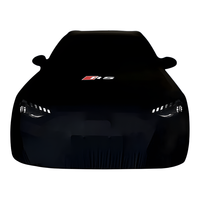 Housse de voiture personnalisée avec logo pour Audi R8 V10 Plus édition limitée Supercar, matériau durable et respirant, housse pour extérieur et intérieur