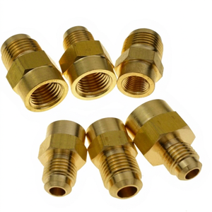 Adaptateur hexagonal femelle réducteur en laiton |   Raccord à basse pression en pouces |   Fabricant et fournisseur de raccords en laiton OEM - Product Image 1