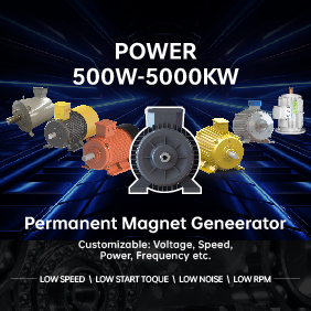 Generadores de imanes con alternador de baja velocidad de 10KW a 100KW para uso en ríos, impulsados por energía hidroeléctrica. - Product Image 5
