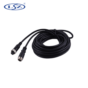 Câble d'extension vidéo et <span class=keywords><strong>audio</strong></span> étanche de 3 mètres avec connecteur aviation 4 broches pour caméra de surveillance automobile DVR - Product Image 3