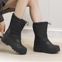 Bottes de neige personnalisées sur mesure, nouveau style, pour enfants et femmes, antidérapantes, imperméables, résistantes au froid, chaudes, mi-mollet, épaisses, pour l'extérieur