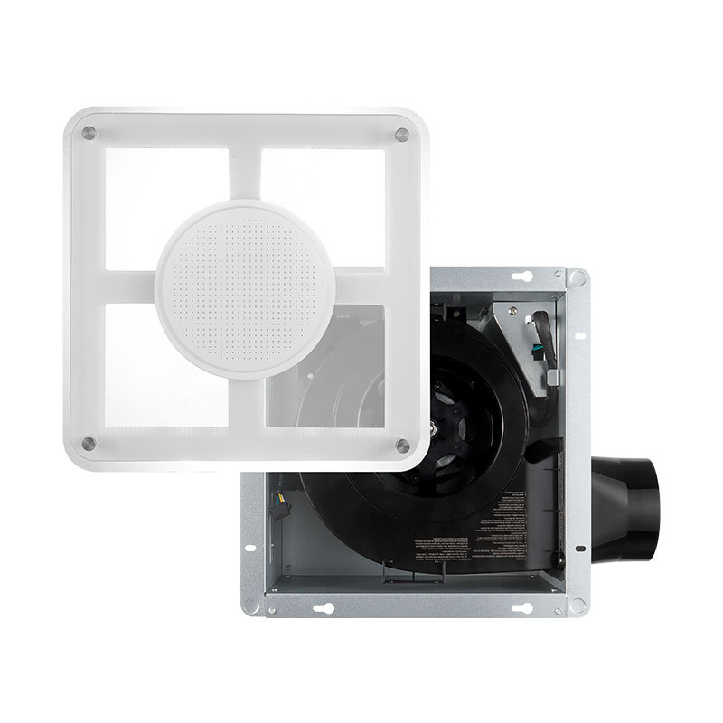 10" Ceiling Exhaust Fan High Quality 3-speed Dc Silent Exhaust Fan With Bluetooth Speaker Toilet Exhaust Fan 240v For Bathroom · image 3