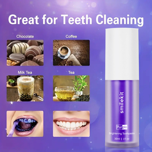 Grossiste d'Usine Pâte Dentifrice Blanchissante <span class=keywords><strong>de</strong></span> Marque Privée <span class=keywords><strong>Correcteur</strong></span> <span class=keywords><strong>de</strong></span> <span class=keywords><strong>Couleur</strong></span> Dentaire Non Irritant pour Fumeurs - Product Image 2