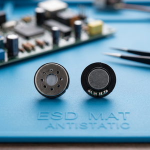 UTL Silver 15x3.6mm 0.5W RM15H3.6A8ERJ10C Mobile Phone Speaker Metal & Plastic Soldering Mounting - Product Image 2