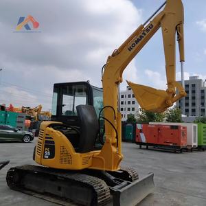 Miniexcavadora Komatsu 55MR de 5.5 Toneladas Usada con Pocas Horas de Uso, Confiable para Construcción y Paisajismo, Equipo Komatsu de Segunda Mano - Product Image 1