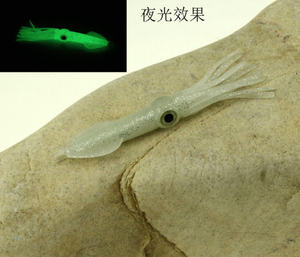 TOPLURE Esca Morbida a Forma di Calamaro 10 cm 6.3g, Esca Artificiale Polpo da Pesca a Coda Lunga per Traina in Acqua Salata - Product Image 6