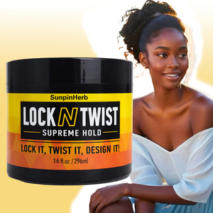Gel Coiffant Bio Personnalisé aux Herbes pour Tresses – Fixation Forte, Texturisant, Sans Résidu, pour Locs et Twists – Usage Professionnel en Salon, OEM, Marque Privée - Product Image 6
