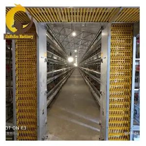 Jinmuren Factory supply popular design 3 tier chicken egg layer cage for poultry chicken farm