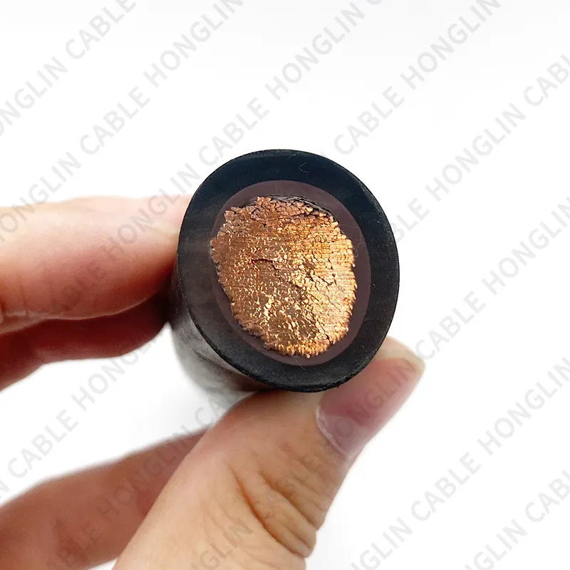 GB/T 5013-2008 4/0 3/0 2/0 1/0AWG Size Copper CoreHigh Quality Rubber Insulated Flexible Welding Cable