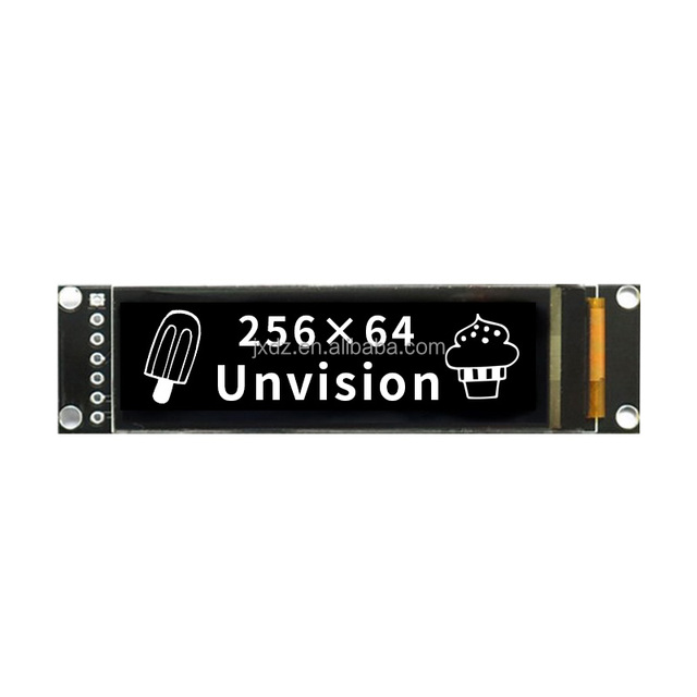 2.08 inch OLED display module 256X64 dot matrix SH1122 driver 7-pin SPI interface 16 grayscale