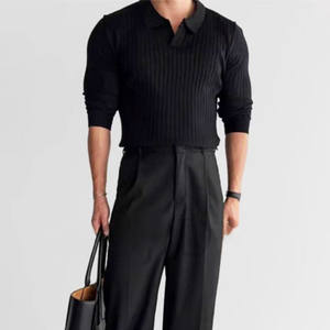 <span class=keywords><strong>Polo</strong></span> Pullover a Manica Lunga OEM/ODM 2025 Multi-Colore Opzionale Finezza 12 di Buona Qualità in Seta Ghiaccio 28S - Product Image 3