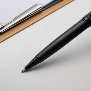 Wholesale High-End Premium Stainless Steel Ballpoint <b>Pens</b> Touch Screen Twist Stylus Black Metal Ball Advertising Ballpoint <b>Pens</b> - Product Image 3
