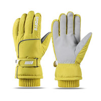 Gants de ski pour l'hiver, pour la conduite en plein air, pour les motos, coupe-vent, imperméables et résistants au froid, pour hommes, avec écran tactile, antidérapants et en velours