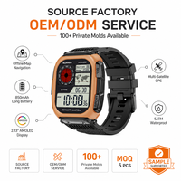 Reloj Deportivo GPS DM66 para Exteriores, Pantalla AMOLED, Mapa Fuera de Línea, Resistente al Agua 5ATM, GPS Multisatélite, Llamadas Bluetooth, OEM, Personalizado, Venta al Por Mayor de Fábrica