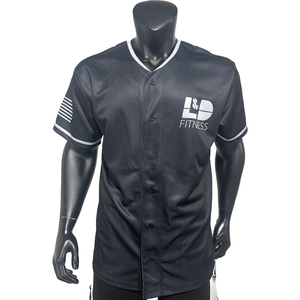 Großhandel Oem Sublimation Plain Blank <span class=keywords><strong>Vintage</strong></span> Sublimation Black <span class=keywords><strong>Baseball</strong></span> <span class=keywords><strong>Jersey</strong></span> - Product Image 6