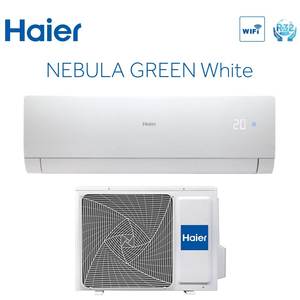 Climatizzatore Condizionatore Haier Inverter série NEBULA VERT BLANC 12000 Btu AS35S2SN2FA R-32 Wi-Fi Integrato Classe A ++ - Product Image 3