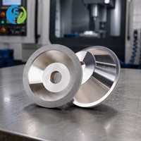 Disque abrasif électrolytique 11C9 Diamond Bowl pour affûtage de carbure, ébavurage et affûtage de précision sur affûteuse universelle
