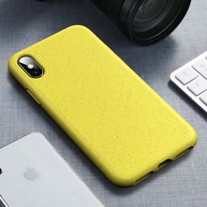 OEM Paille de blé biodégradable en TPU souple sans BPA compostable pour Apple iPhone 11 Pro XI 6S 7 8 PLUS XS MAX XR coque de téléphone - Product Image 2