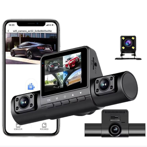 2-Inch Màn Hình Dash Cam 4 Kênh <span class=keywords><strong>Wifi</strong></span> FHD 1080P Tầm Nhìn Ban Đêm Xe DVR 360 Toàn Cảnh HD Tự Động Quay Video Với Tầm Nhìn Ban Đêm - Product Image 1