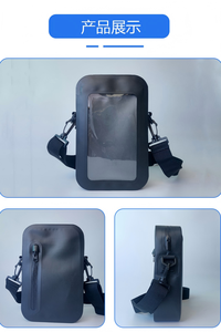 Sac de téléphone portable étanche en PVC pour l'extérieur <span class=keywords><strong>avec</strong></span> fermeture à enroulement pour le cyclisme, la randonnée, le camping et la plage - Product Image 6