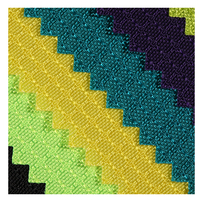 Tissu en nylon 420D petit tissu oxford à motif jacquard torsadé