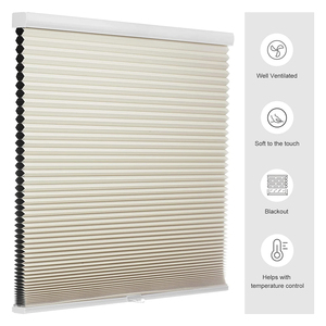 Componentes del Sistema Motorizado <span class=keywords><strong>para</strong></span> Persianas de Panal Superior e Inferior, Tela Celular Ecológica Integrada, Aislamiento Térmico <span class=keywords><strong>para</strong></span> Hoteles - Product Image 3
