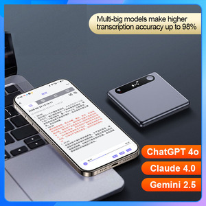 Enregistreur d'appels téléphoniques portable avec VCS, enregistreur vocal intelligent AI, enregistreur vocal numérique, personnalisation OEM ODM - Product Image 3