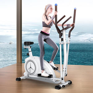 Vélo <span class=keywords><strong>elliptique</strong></span> manuel en acier avec résistance magnétique <span class=keywords><strong>pour</strong></span> usage domestique et musculation - Product Image 1