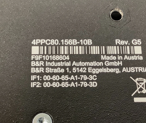 B&R 4PPC80156B10B ใหม่เอี่ยม - B&R - 4PPC80.156B-10B พาวเวอร์ - Product Image 2