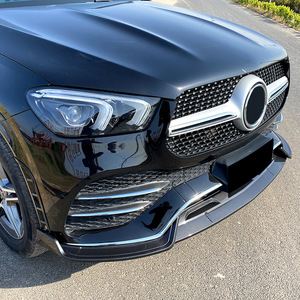 Para Mercedes-Benz Clase GLE W167/C167 GLE450/GLE 53 2019-2023 AMG, Alerón Delantero/Spoiler de Capó, Material ABS, Negro Piano, <span class=keywords><strong>Carbono</strong></span> - Product Image 3