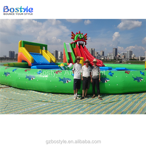 Équipement de jeux aquatiques gonflables sur le thème de la <span class=keywords><strong>neige</strong></span>, grand parc gonflable, piscine gonflable, toboggan aquatique pour enfants et adultes - Product Image 2