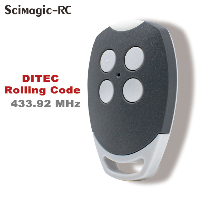 DITEC GOL4 Automatic Plastic Garage Door Remote Control 433.92MHz RF Rolling Code Transmitter with 4 Buttons High Quality