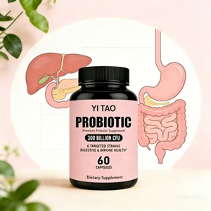 Cápsulas Veganas Probióticas OEM de 6 Cepas (60 Unidades) Favorecen la Digestión, la Función Inmunitaria, el Control del Apetito, el Metabolismo y la Energía - Product Image 3