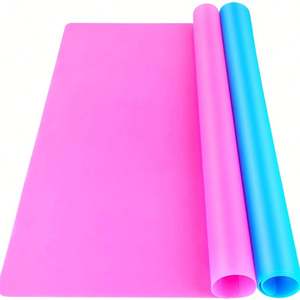 Feuille de silicone pour artisanat bijoux coulée moule tapis antiadhésif résistant à la chaleur Silicone artisanat tapis napperon tapis en silicone - Product Image 1