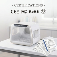 Boîte de séchage pour animaux de compagnie en plastique de luxe écologique de 70 L pour utilisation dans la salle de bain, IMASS, contrôle intelligent, ultra-silencieux 52 dB
