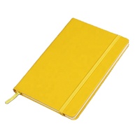 Cuaderno de cuero PU A5 de alta calidad con logotipo personalizado, venta al por mayor, suministro de fábrica, estilo de tapa dura con banda elástica