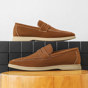 รองเท้าผู้ชายหนังกลับเทียมแบบลำลอง ระบายอากาศได้ดี สวมใส่สบาย กันน้ำ เหมาะสำหรับฤดูใบไม้ร่วง - Product Image 3