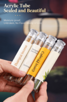 Bâtonnets d'encens au bois de santal 10g, parfum chinois aromatique, tube acrylique en forme de tour de pin, pour l'arôme intérieur de la maison