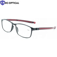 DCOPTICAL mode hommes lunettes de lecture unisexe carrées presbytes lunettes de lecture magnétiques réglables avec silicone