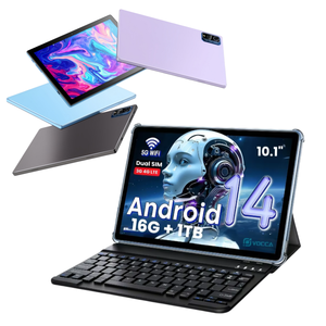 Dual SIM 2-in-1 <b>Tablet</b> PC 10.1" MT6755 Octa Core 16GB+1TB Android 14 WiFi 5G 4G USB-C Metal Casing Gaming Entertainment <b>Tablet</b> - Product Image 1
