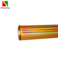 Rollos de Lámina Holográfica PET SHENGSHENG para Impresión por Transferencia en Papel de Alto Rendimiento, Origen CN ZHE
