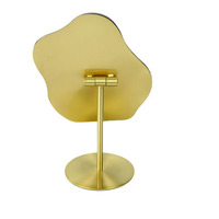 Panneau arrière de miroir de vanité de voyage Portable professionnel nouveau Design pour Salon Spa mariée/cadeau impression de Logo personnalisé utilisation décorative