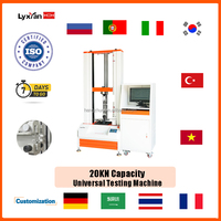 HZ Brand 20KN Rubber Tensile Computerized Servo Universal Testing Machine Equipment