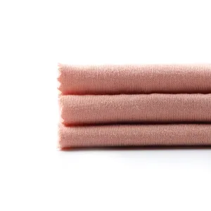 Giá Rẻ Giá 100% Polyester Bàn Tay Mềm Mại Cảm Thấy Dty Chải Vải Dệt Kim Cho Mùa Đông May Mặc