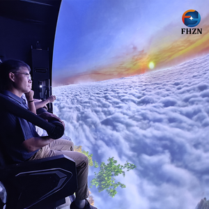 Cinema Volante per Bambini con Proiettore 4K, Sistema Elettrico 6DOF, 8 Giocatori, Attrazione da Interno con Effetto di Volo Sopra il Mondo - Product Image 1