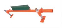 Nettoyeur de courroie à tension automatique résistant à l'huile, avec joint vulcanisé, pour le nettoyage du sable et du gravier en chantier