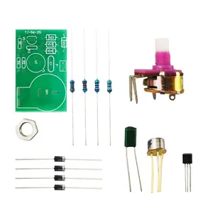 Taidacent BT33 MCR100-6トランジスタデスクランプ調光回路電子ホビーキットDIY回路基板電子部品キット