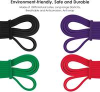 Entraînement Pull up Assist Exercice Fitness Bande Élastique Gym LaTeX Caoutchouc Résistance Stretching Band Set